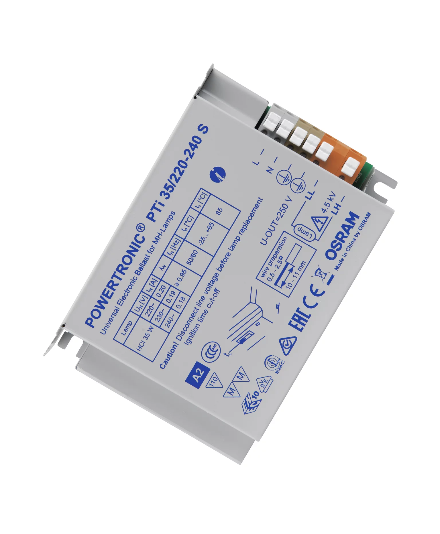 Balastro Pti 35/220-240 S OSRAM