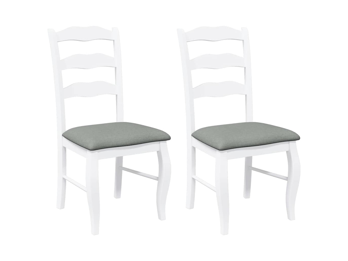 Dining Chair, Dining Chairs Vidaxl Branco Madeira (n/a)