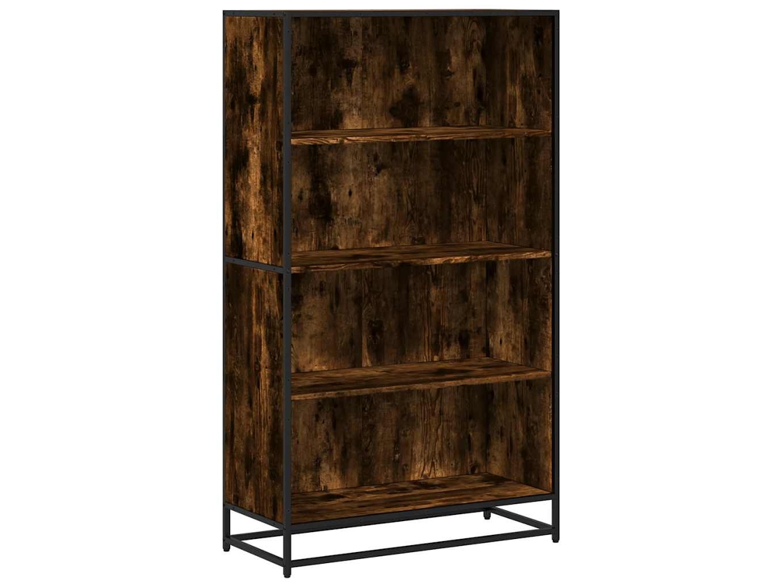 Maison Exclusive - Prateleira para Derivados de Madeira de Carvalho Defumado - 80,5 x 35 x 139 cm
