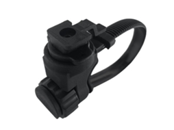 Lurelia Luz De Bicicleta Ajustável Rotação 360°, Plástico, Preto