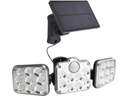 1 Luminária De Parede Solar Led Para Exterior