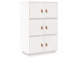 Highboard, Highboards Vidaxl Branco Madeira De Pinho (n/a)