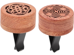 Conjunto de 2 difusores de ar multifuncionais para carro com engate rápido, na seção de acessórios.