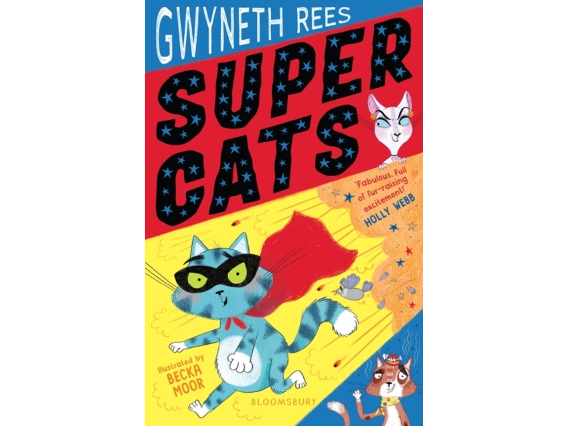 Livro Super Cats de Gwyneth Rees (Inglês)