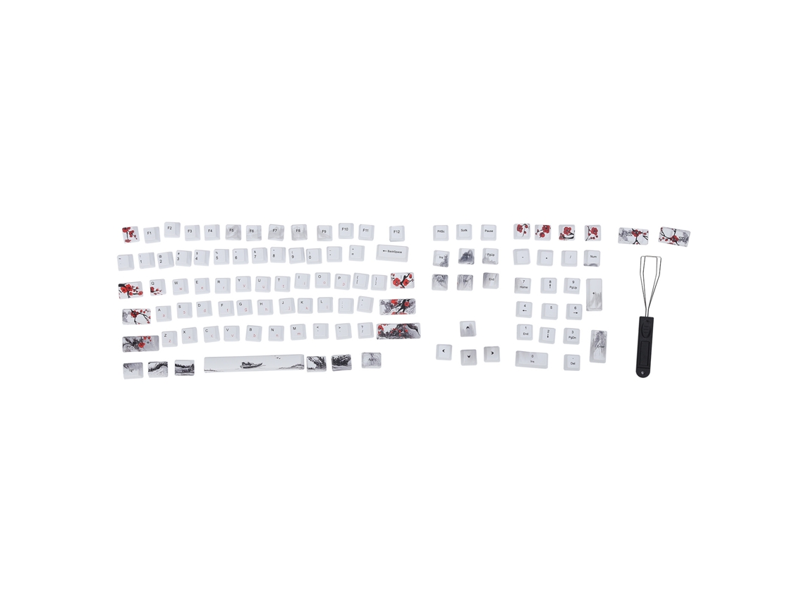 Conjunto de Teclado e Mouse Sem Fio 2.4G, portátil, para laptop, escritório