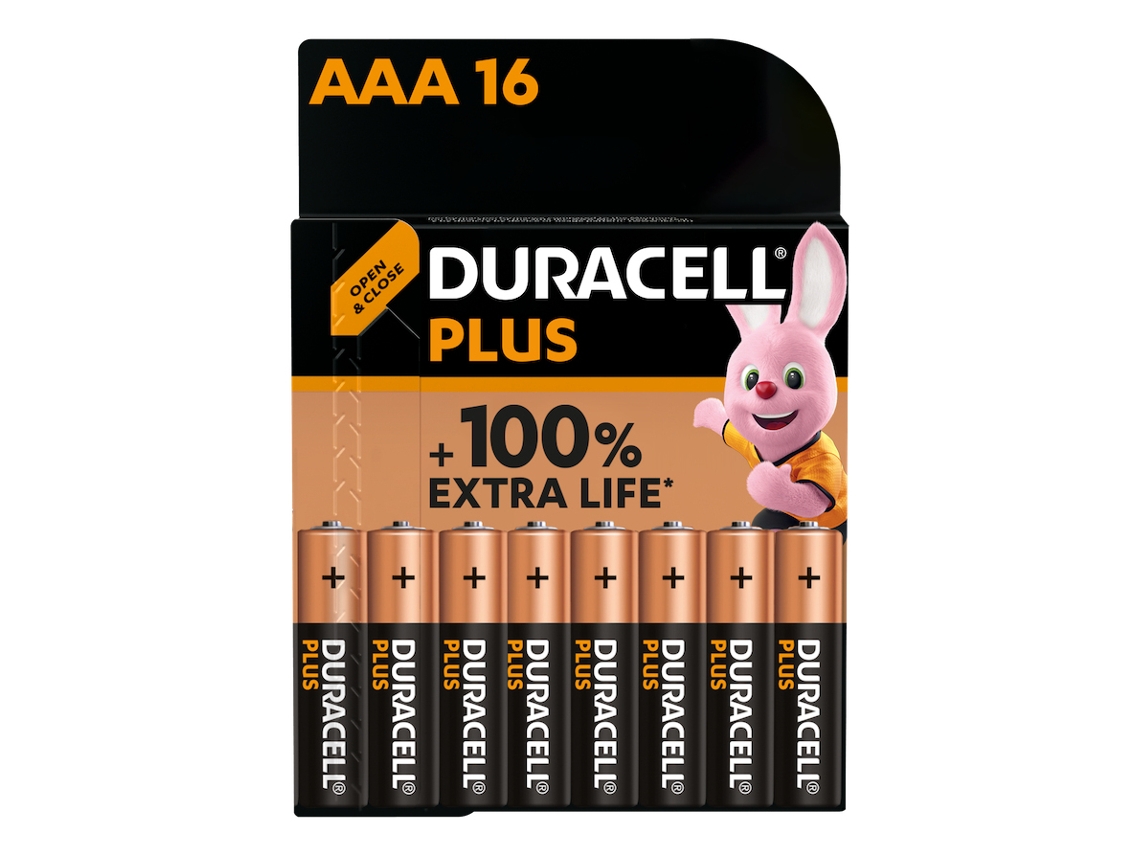 Plus Aaa Bateria Descartável Alcalino Duracell