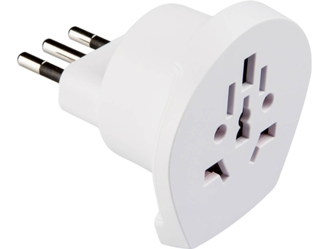 Adaptador de Viagem POLY POOL PP0444 IT Branco