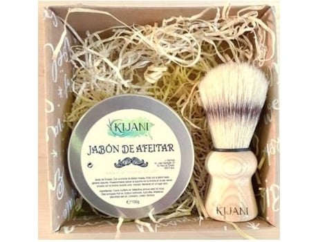 Pacote de escova de sabão de barbear KIJANI