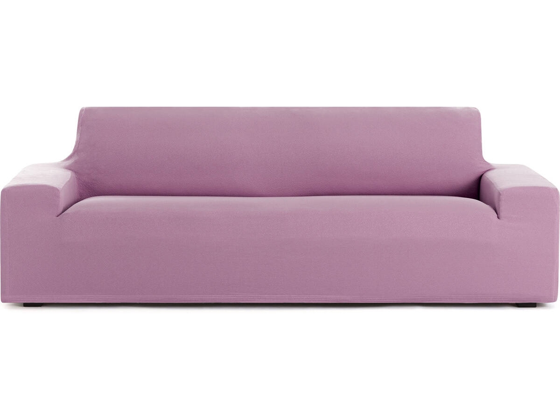 Capa de Sofá 2 Lugares EYSA Premium Bronx Tecido Multielástico (170 x 70 x 110 cm - Poliéster - Rosa)