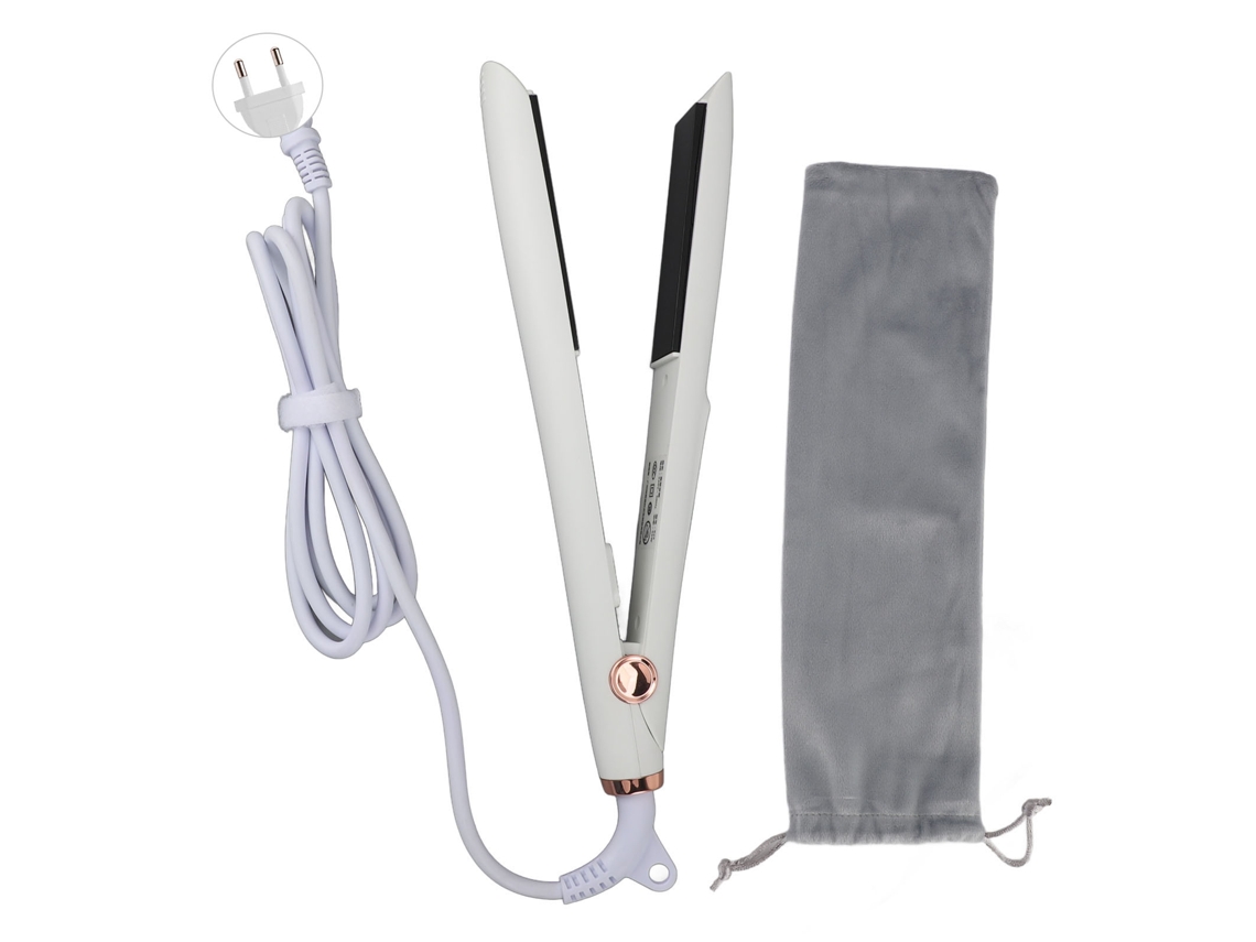 Prendedor De Cabelo 2 Em 1 Prancha De Cabelo E Curling Iron Cerâmico 45w Aquecimento Rápido Plugue Eu 100-240v