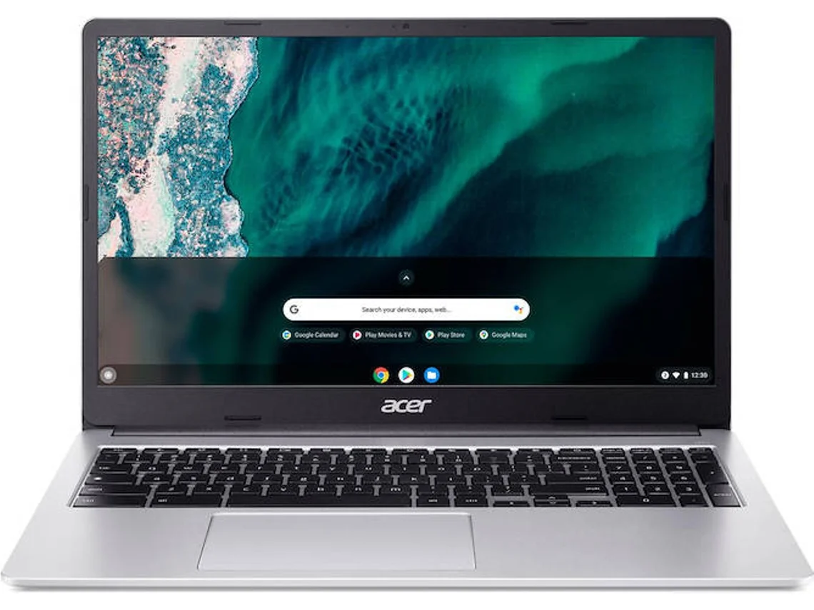 Portátil ACER Chromebook 315 (15.6'' - Intel Celeron N4500 - RAM: 8 GB - 128 GB eMMC - Intel UHD Graphics)
