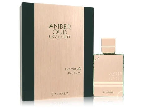 Eau De Parfum Amber Oud Exclusif Emerald by Al Haramain Spray (Unisex) 2 oz (59 ml)