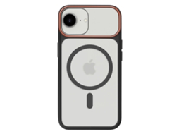 Avizar Capa Para Iphone 16e Design Bi-material Compatível Com Magsafe Preto