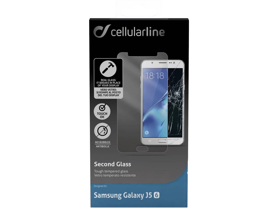 Pelicula de Vidro CELLULARLINE Galaxy J5 2016