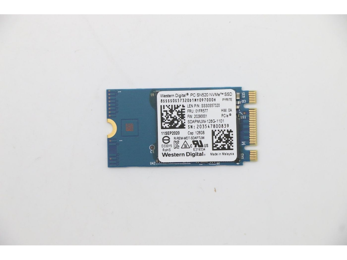 128 GB M.2 PCIe 2242 Lenovo
