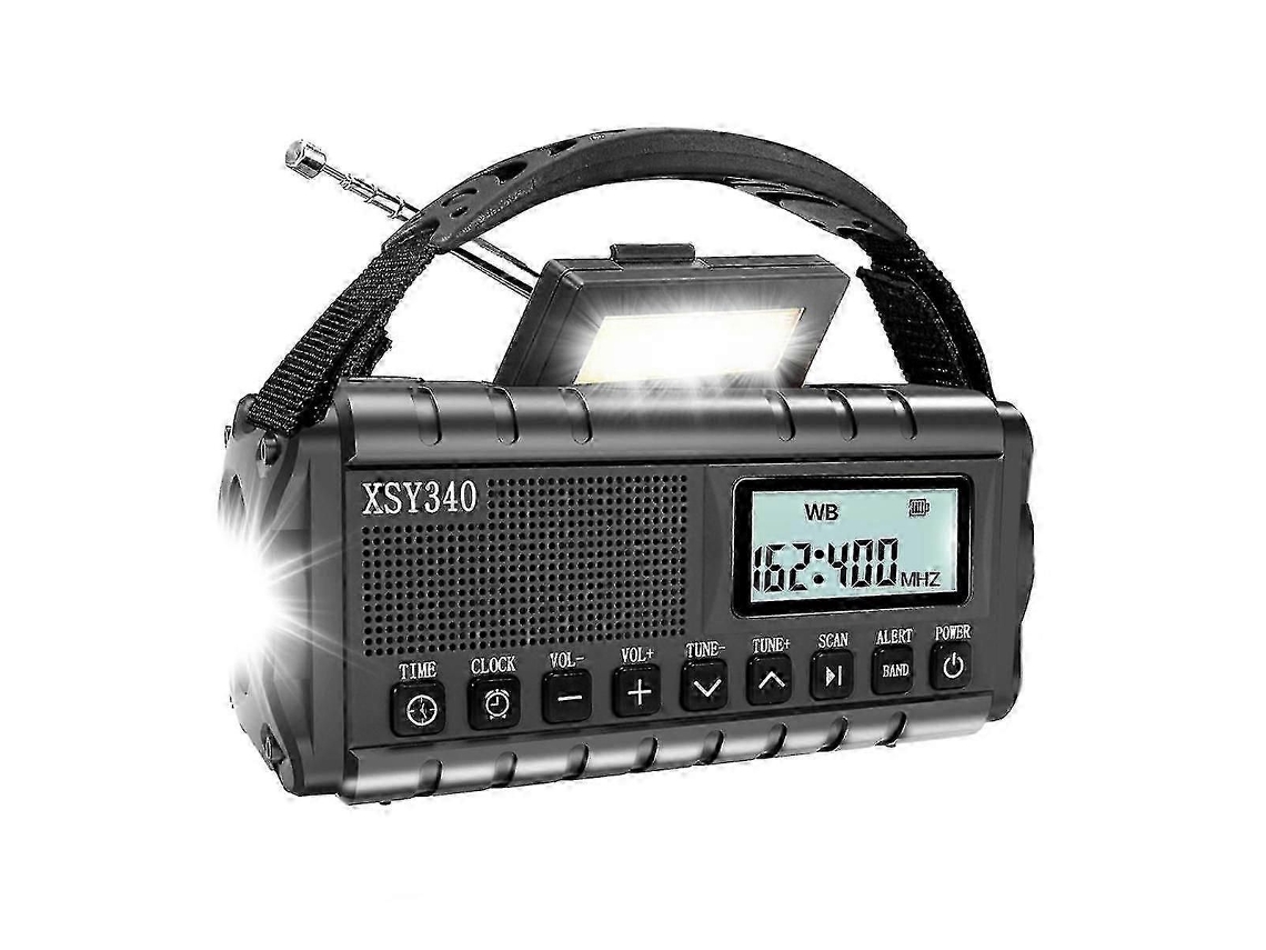 Rádio de banda completa GOKOCO com FM, AM, SW, LW, TV, com receptor de frequência total