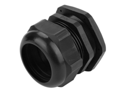 Laxiscreed Rebel Nylon Gland De Cabo Impermeável Ip68 Para Fiação, Cor Preta