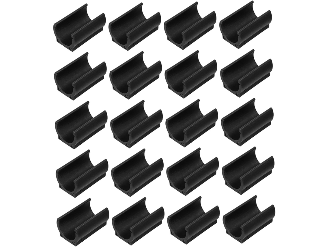 Protetores De Pés Para Móveis E Trampolins Toddmomy, 25 Peças, Plástico Preto, Antiderrapantes E Com Redução De Ruído