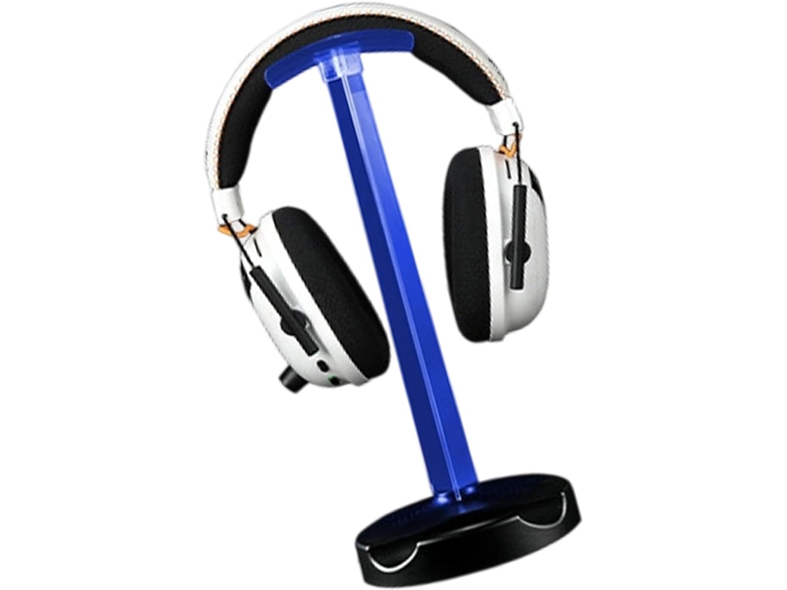 Support De Casque Lumineux Transparent - Base Stable Pour L'organisation Du Bureau - Support De Casque De