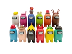 Ats 12 Unidades Bonecas de Personagens de Jogos Bonitas Bonecas Animadas Coleção Presente para Fãs de Jogos