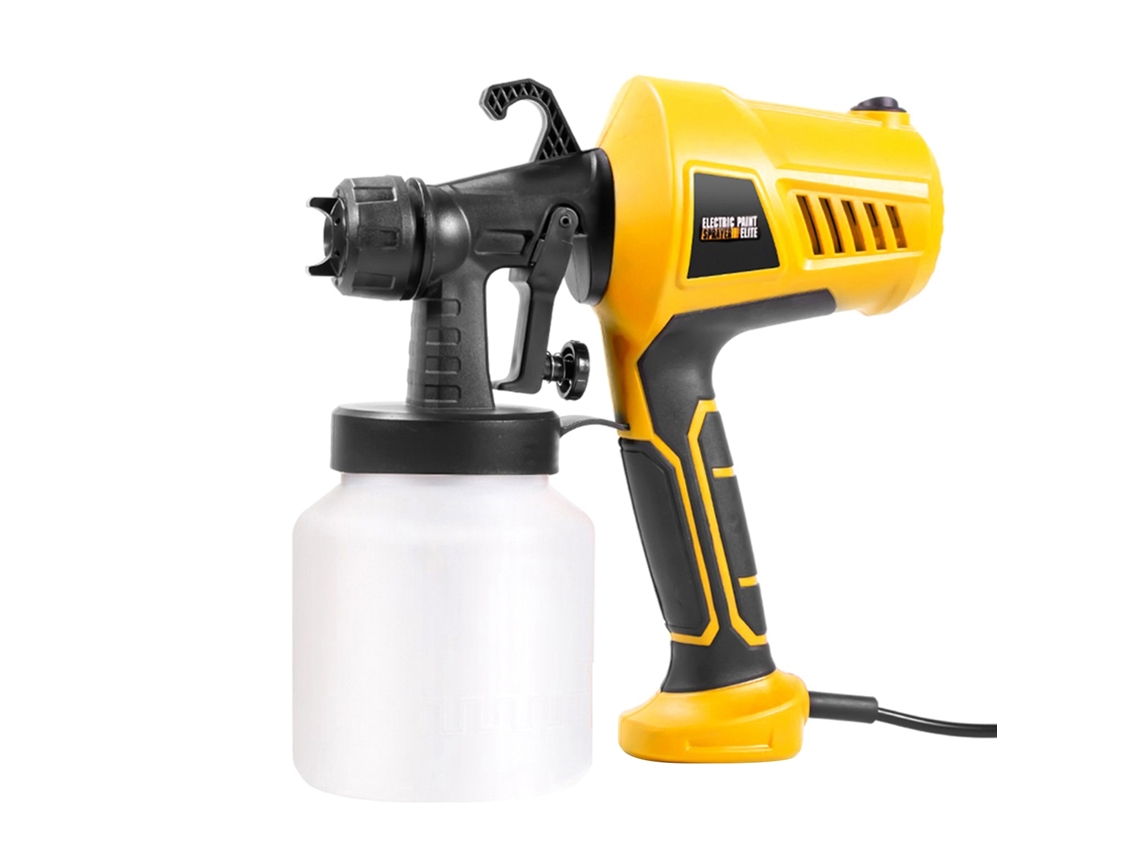 Pistola De Pintura Elétrica Portátil 500w Com Pressão Alta, 3 Modos E Bico 2,5mm Para Tintas Látex E Óleo
