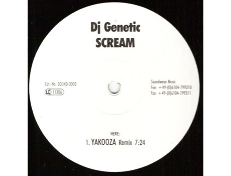 Vinil Scream, Dj Genetic Soundwave Music
