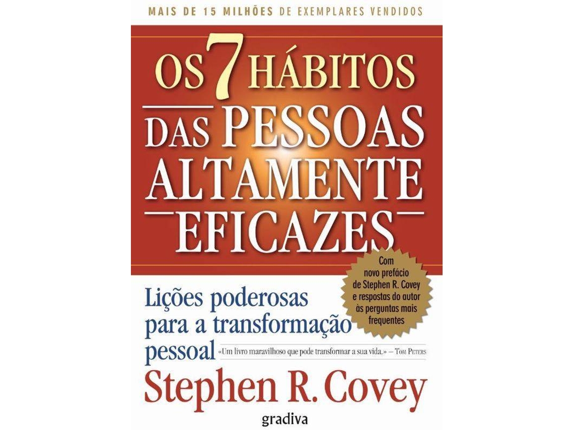 Livro Os 7 Hábitos das Pessoas Altamente Eficazes de Stephen R Covey (Português do Brasil)