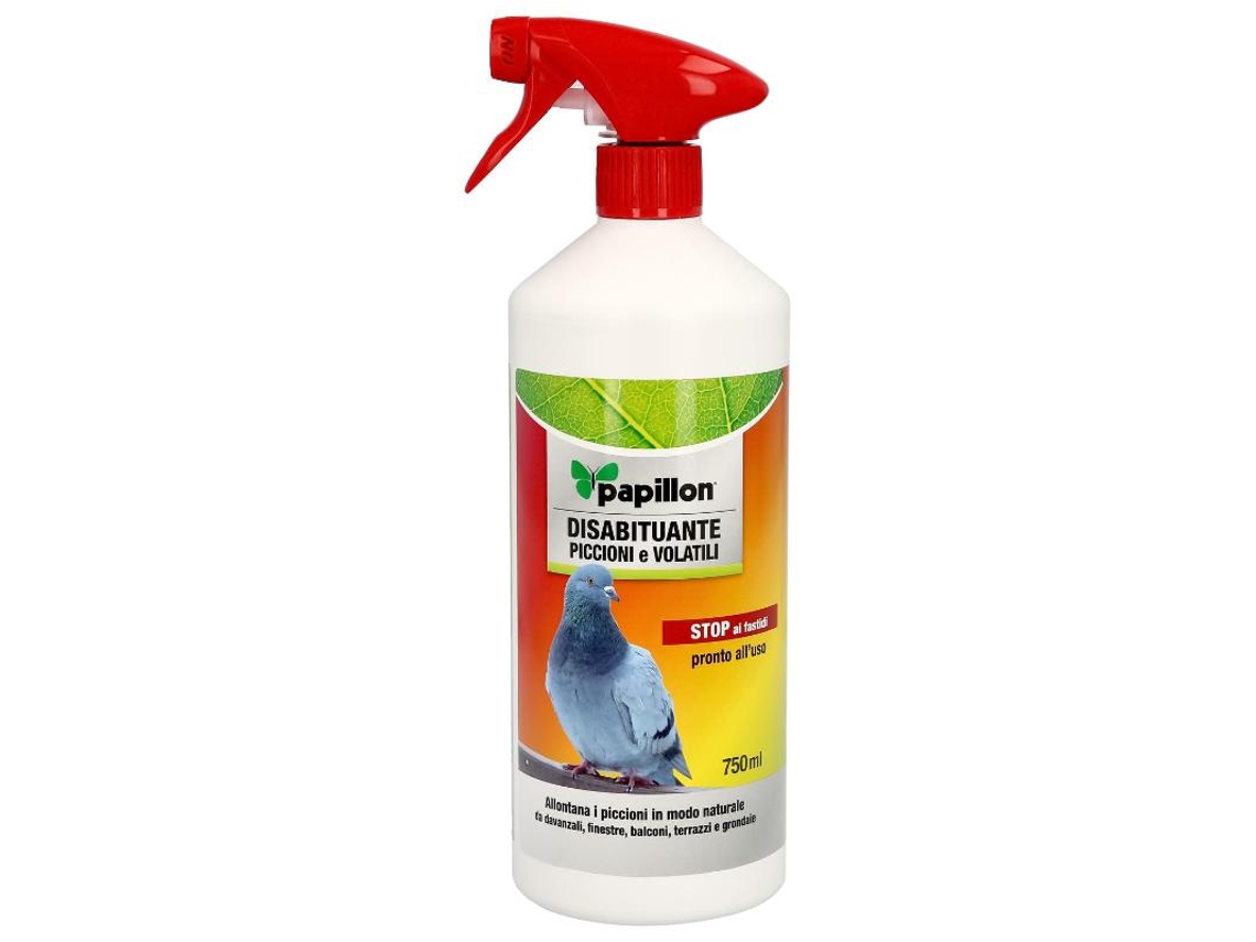 Repelente palomas y pajaros (750 ml.) repelente / ahuyentador aves, repelente pajaros, ahuyentador aves ventanas, tejados, etc.
