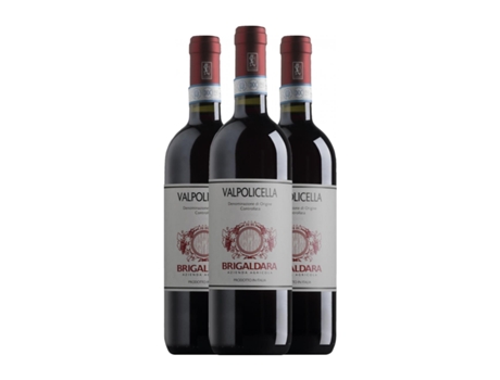 Vinho BRIGALDARA Valpolicella (0.75 L - 3 Unidades)