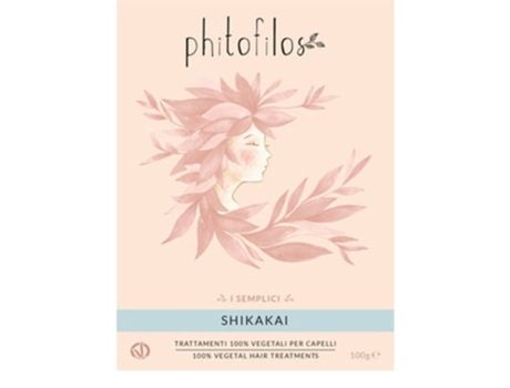 Tratamento em pó puro Shikakai 100g Phitofilos