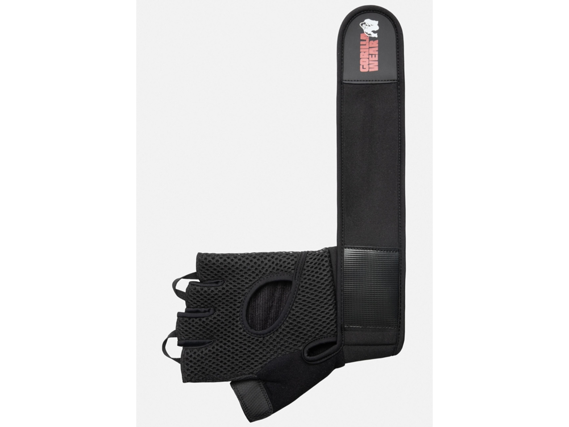 Luvas De Levantamento De Peso Jackson Pretas 2xl Gorilla Wear