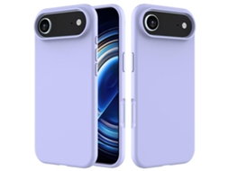 Capa De Silicone Para Iphone Air - Cor Sólida - Roxa