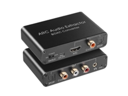 Extrator De Áudio 192khz, Conversor Dac, Extrator De Áudio Arc, Compatível Com Hdmi Digital, Áudio Para An Jc Aquaforge