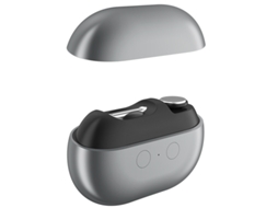 Novo Tesourinha Elétrica para Unhas com Polidor e Luz Led, Carregamento Usb c, Cinza, Leve STELASPLEN