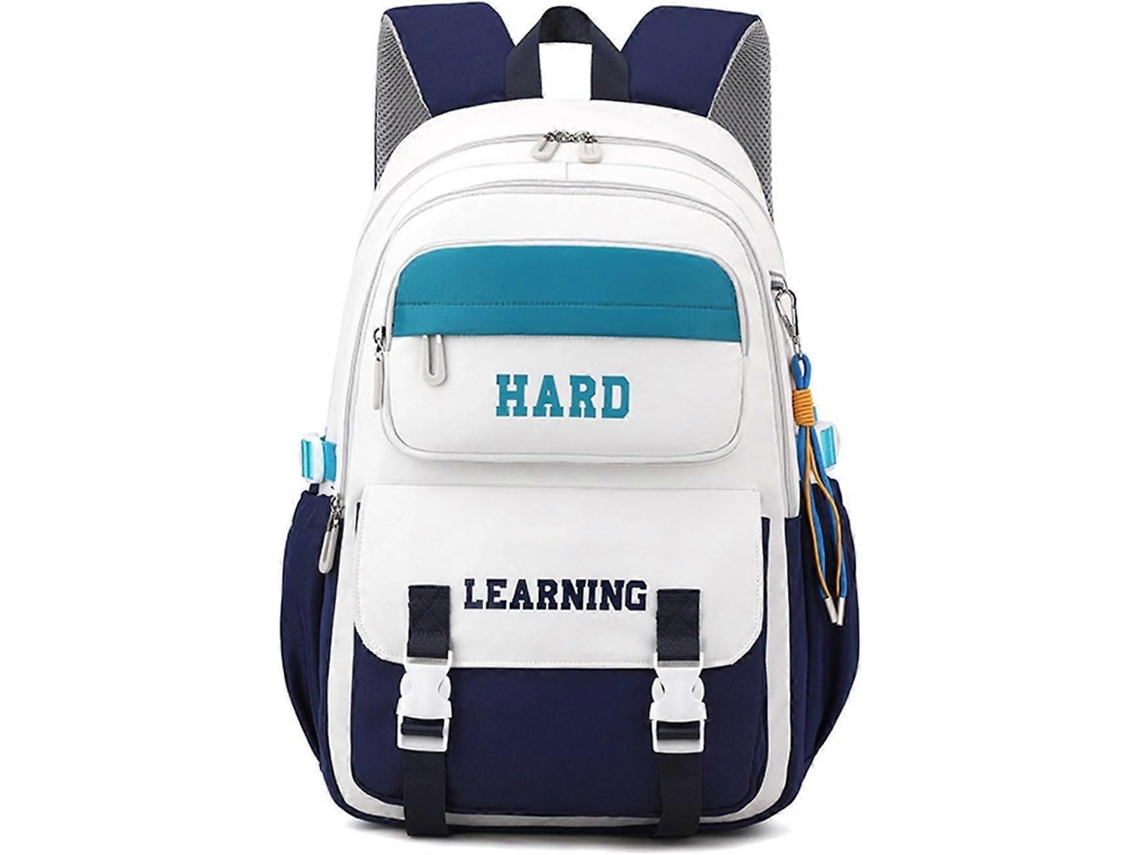 Mochila Escolar, Resistente E Organizada, Para Levar Os Livros E Materiais Com Conforto.