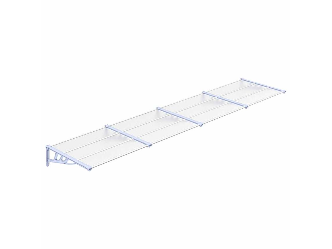Door Canopy, Door Canopies Vidaxl Transparente Policarbonato (396 X 90 Cm)