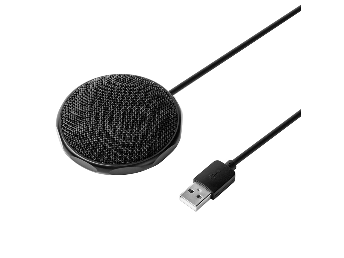 Aetheria microfone Condensador Usb Omnidirecional Plug And Play para Pc Laptop Reuniões Negócios