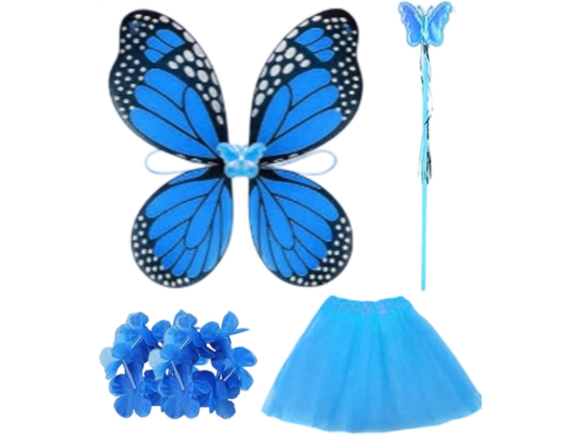 Artigos Decorativos para Gansos no Jardim, com Estampa de Borboleta para Figuras Externas Roupas Natalinas para Gansos CHABERLU