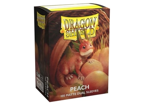 Capas ARCANE TINMEN Dragon shield dual matte (100) peach (Idade Mínima Recomendada: 6 anos)