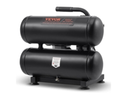 Compressor de Ar Portátil Compacto VEVOR Sem Óleo 18 L 90 Psi 490 X 360 X 440 Mm