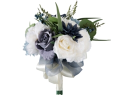 Haze Blue, Vaso Portátil para Flores e Decoração LAXISCREED