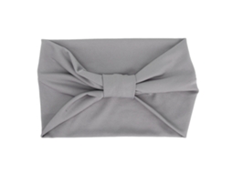 Headband Giratório Elástico Antiderrapante Cinza Para Mulheres Other