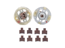Suporte De Escova De Carvão Rs550 Para Motor Cc, Compatível Com Furadeiras E Parafusadeiras Elétricas, Com Escovas De Cobre._ozo