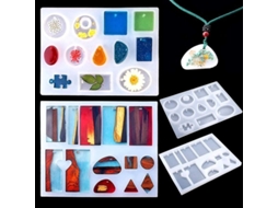 2026 kit de Resina para Principiantes Con Moldes de Silicona Kit para Hacer Joyas de Resina