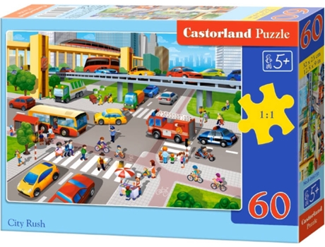 Puzzle  City Rush (60 Peças)