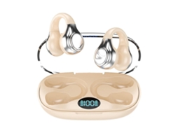 Auriculares De Condução Óssea Bluetooth 5.3 Som Estéreo Graves Reforçados Bateria De Longa Duração Transparente Lurelia