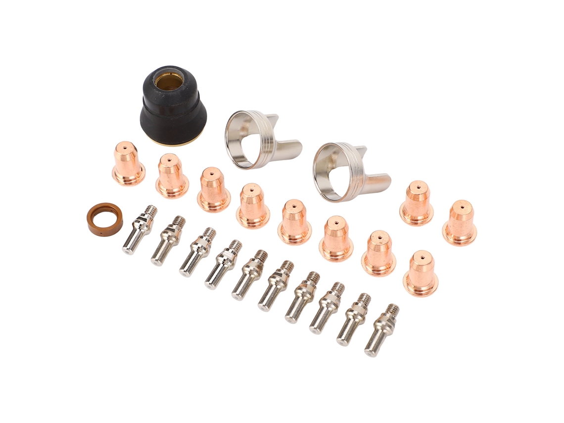 Kit De Ponta, Eletrodo E Bocal Para Cortadora De Plasma Yeswelder Cut 55ds Pro Cut 65ds Ipt40