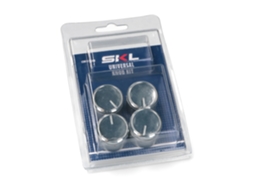 Kit de Puxadores de Cozinha Curtos Prata Fogão/placa a Gás Cok1756un (4 Peças)