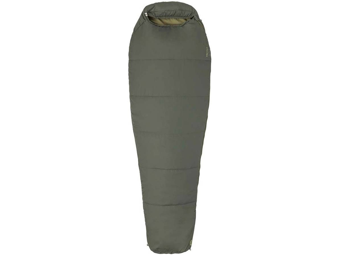 Saco-Cama Para Campismo MARMOT Nanowave 35 (Verde - De 5 a 15ºC)