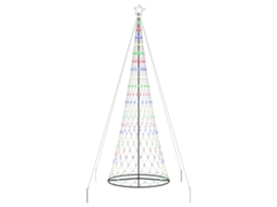 Decoração De Natal Vidaxl Multicolorido Metal (138,5 X 138,5 X 399 Cm)